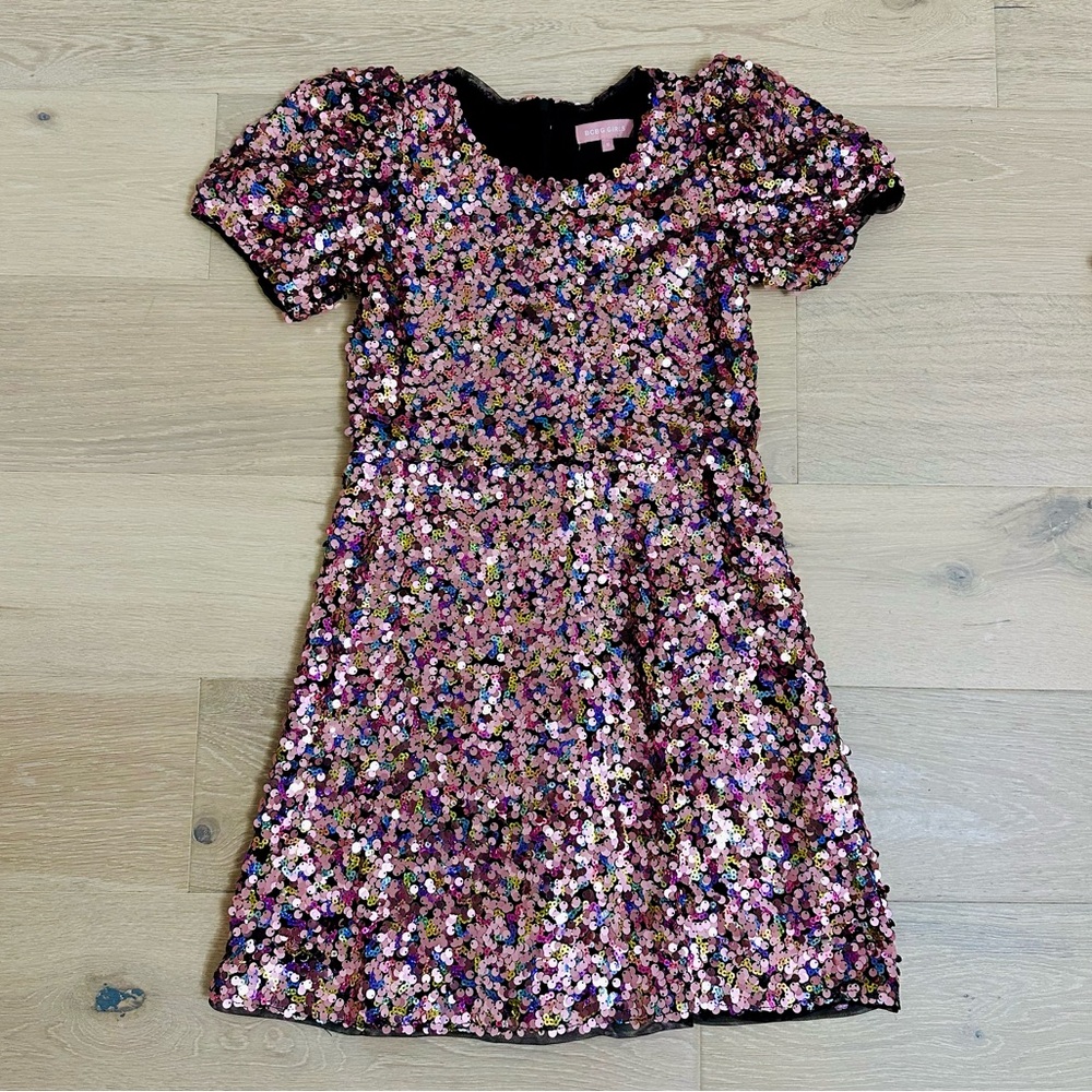 Bcbg girl Sequin holiday/ Party Dress for Kids